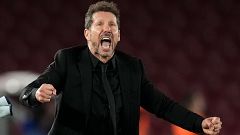 Simeone: "Ha sido duro y largo, pero hemos llegado donde queríamos"