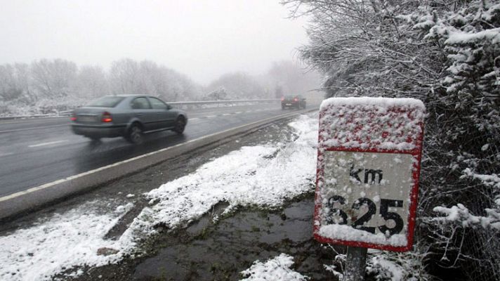 Precipitaciones fuertes en Galicia