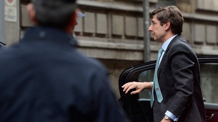 Telediario 1 - Goirigolzarri, presidente de Bankia: "Seguir negando la realidad no llevaba a ningún lado"