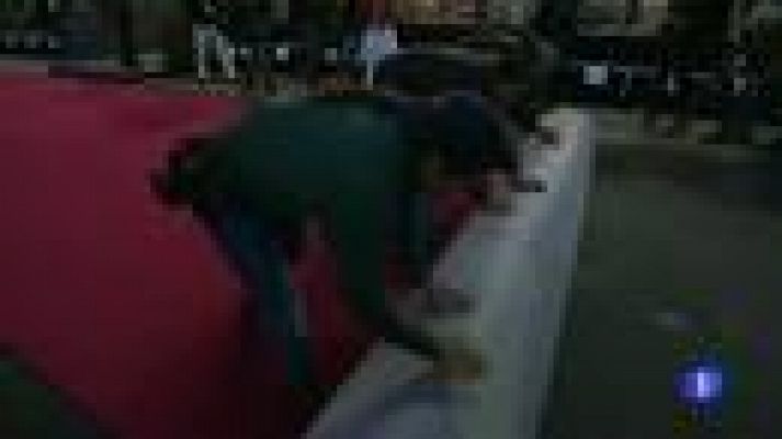 Telediario 1 - Los preparativos de los Oscar