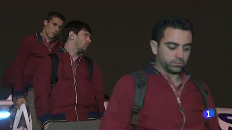 Xavi cree en una remontada ante el Milan 