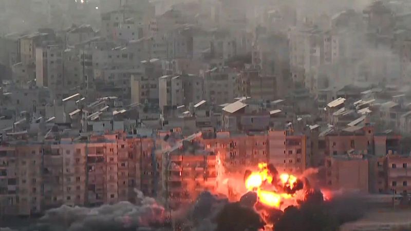 Madrugada de bombardeos en Teheran, Beirut, Iraq y Erbil - Informativo 24h | Ver