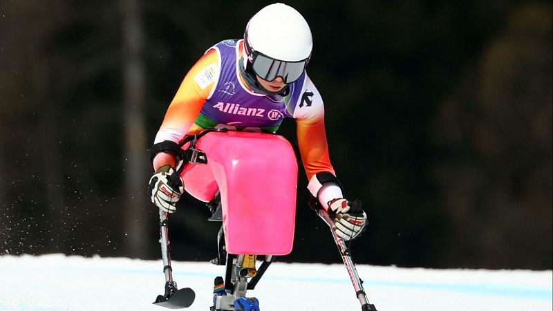 Audrey suma su segundo oro tras imponerse en la combinada alpina - Juegos Paralímpicos de Milano Cortina 2026 | Ver