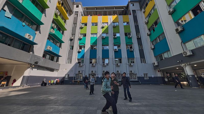 Las escuelas de Líbano se convierten en refugios: "Quiero volver a clase, pero Israel no me deja" | Ver ahora