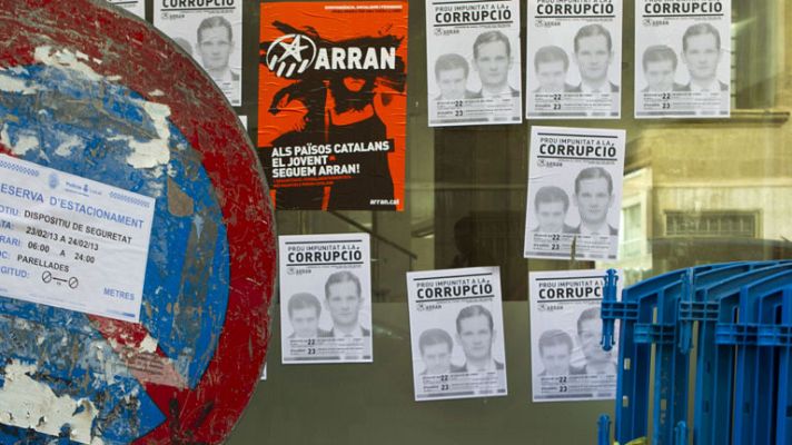 Telediario 1 - Comparecencia de Urdangarin