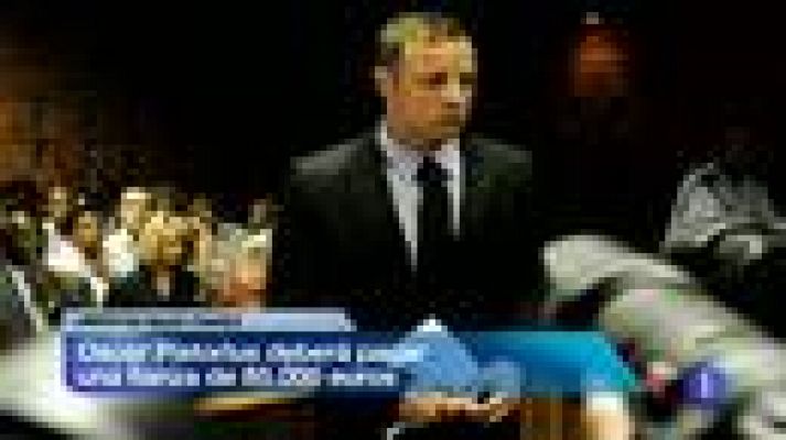 Telediario 1 - Libertad bajo fianza para Pistorius