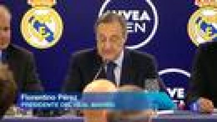 Telediario 1 - Florentino Pérez: "El Real Madrid no se rinde jamás"