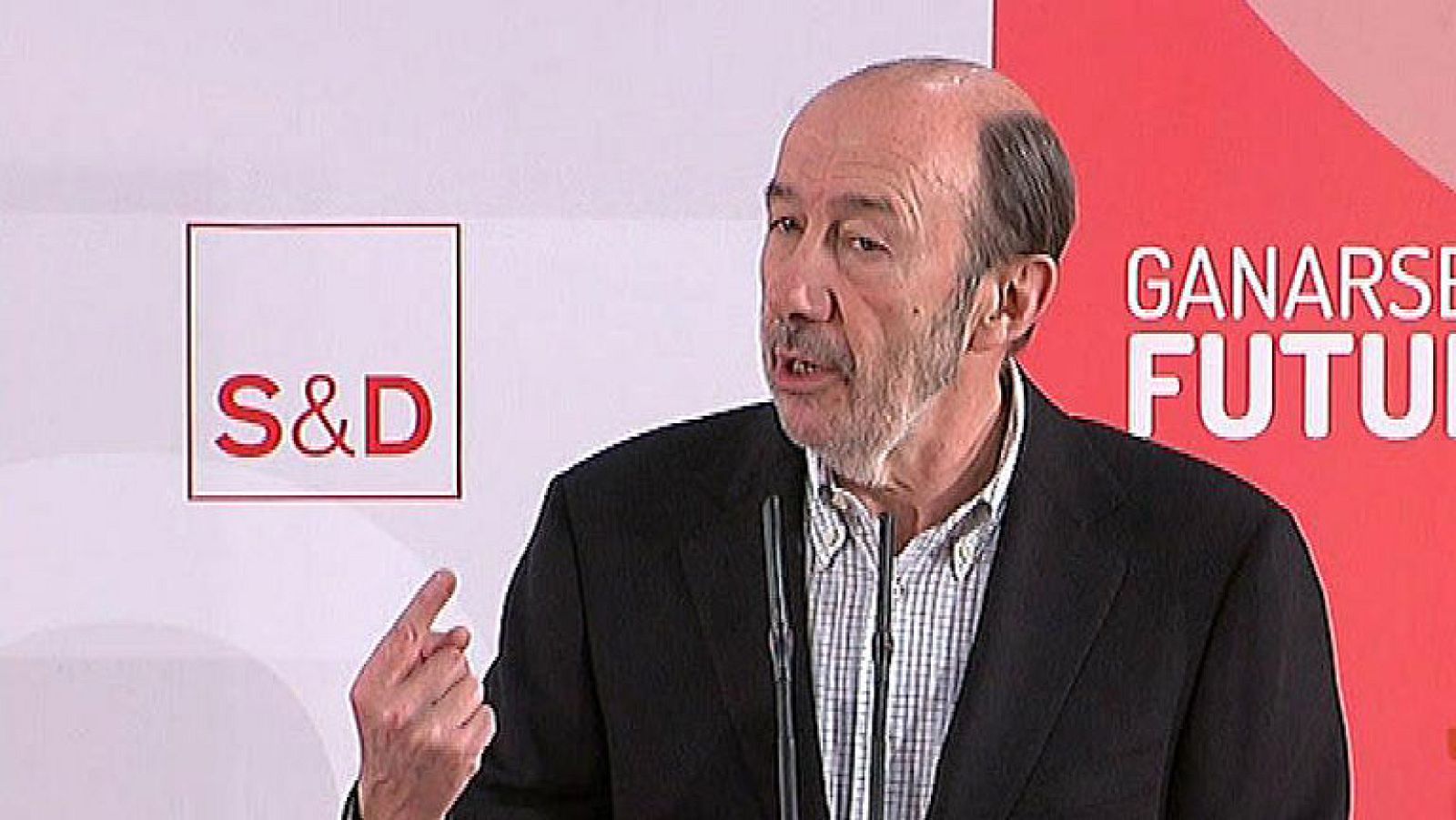 Rubalcaba se pregunta "cuánto tiempo más va a aguantar la sociedad española" - Informativo 24h | Ver