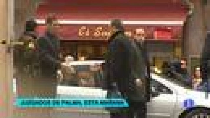 Telediario 1 - Urdangarin declara por Nóos