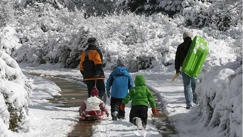 Nieve en el Cantábrico y temperaturas bajas en buena parte peninsular