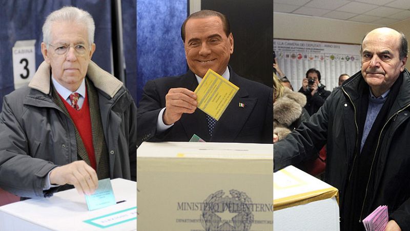   Primera de las dos jornadas electorales en Italia.
