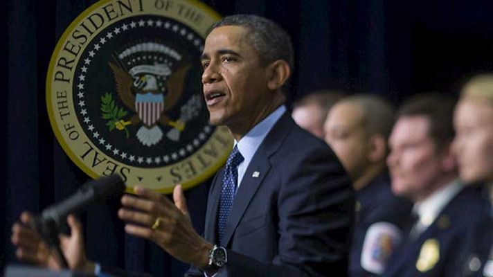 Telediario 1 - Vuelve el riesgo del precipicio fiscal a EE.UU.