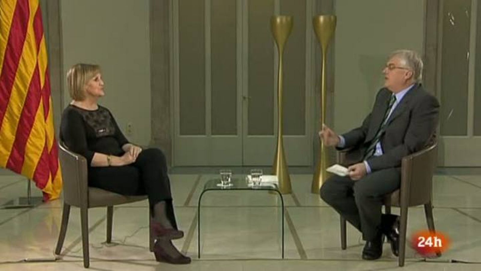 Aquí parlem - Núria de Gispert, Presidenta del Parlament de Catalunya - 23/2/2013