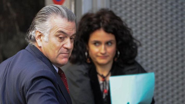 Informativo 24h - Bárcenas llega a la Audiencia Nacional para declarar por sus cuentas en Suiza