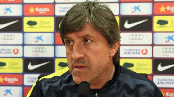 Telediario 1 - Roura ve a Messi bien para recibir al Madrid