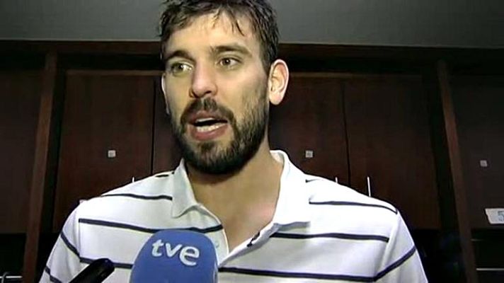 Telediario 1 - Marc Gasol vivirá intensamente el 'clásico' Barça-Madrid