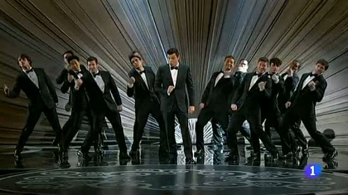 Telediario 1 - Grandes coreografías y números musicales en la gala de los Oscar