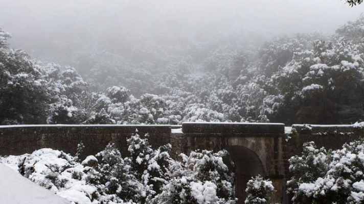 Cielo muy nuboso en Cataluña