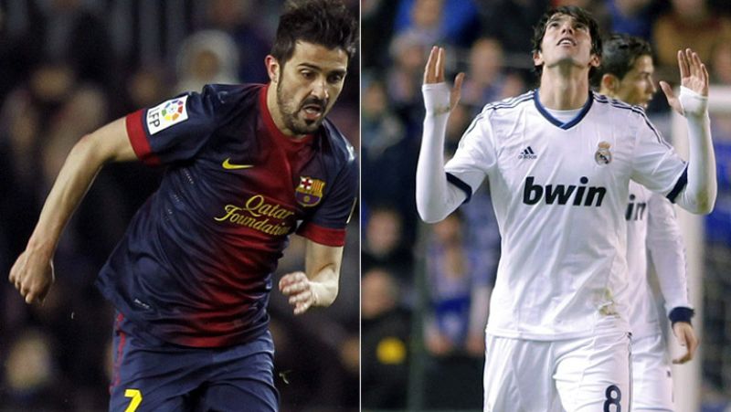 Villa y Kaká, a la espera de su oportunidad 