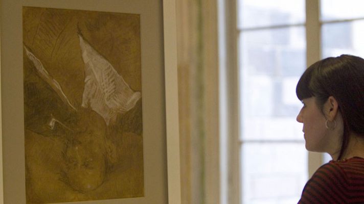 Informativo 24h - Hallan un posible dibujo inédito de Picasso en el reverso de una obra del pintor