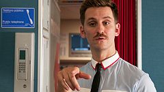 Javier Cámara, Raúl Arévalo y Carlos Areces en 'Los amantes pasajeros'