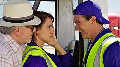 Pénelope Cruz y Antonio Banderas en 'Los amantes pasajeros' 