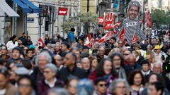 Una nueva manifestación en Valencia pide que Mazón "no quede impune" por la dana tras citarle la jueza como testigo