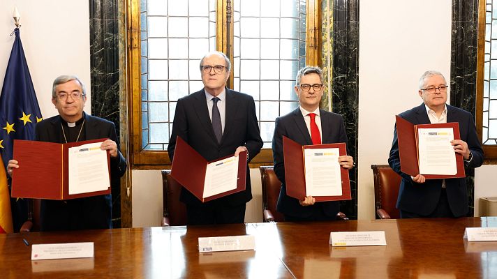 El Estado y la Iglesia firman el protocolo para indemnizar a las víctimas de abusos prescritos | Ver