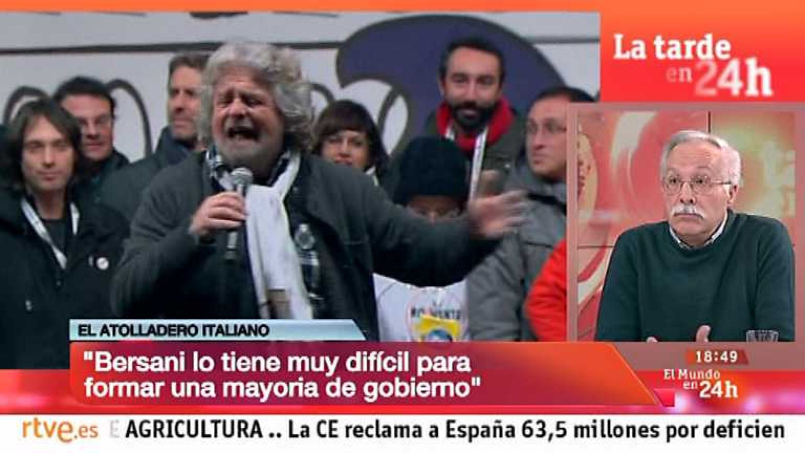 La tarde en 24 horas - El mundo en 24 h. - 26/02/13 - Ver ahora