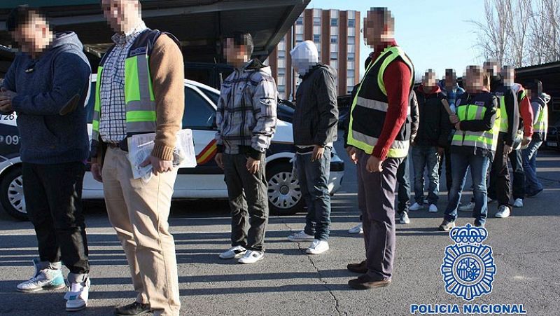 BANDAS LATINAS DETENCIÓN POLICÍA MADRID