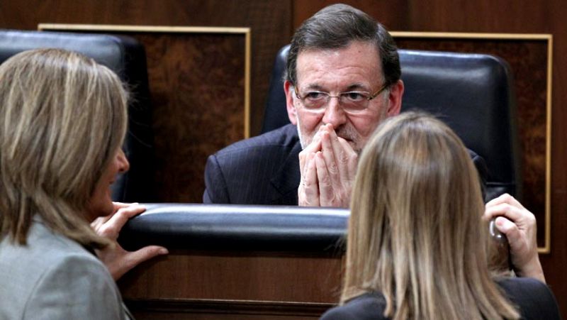Rajoy concreta que el déficit público de 2012 cerró en el 6,7% del PIB