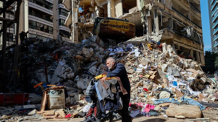 Líbano sigue bajo las bombas israelíes: \"Esta es mi casa. Está todo destruido\" | Ver ahora