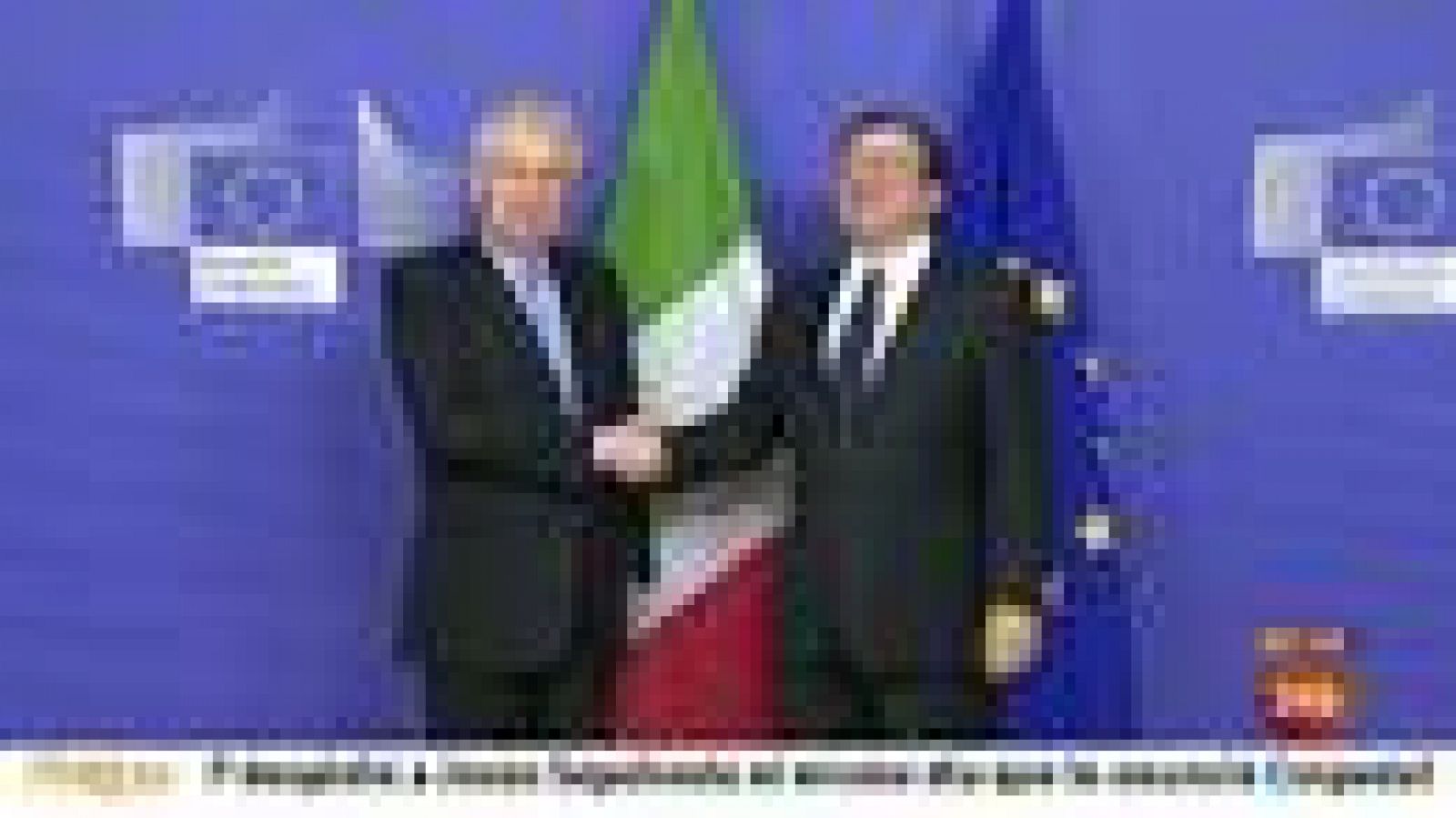 Informativo 24h: Napolitano planta al líder del SPD alemán por llamar "payasos" a Berlusconi y Grillo | RTVE Play