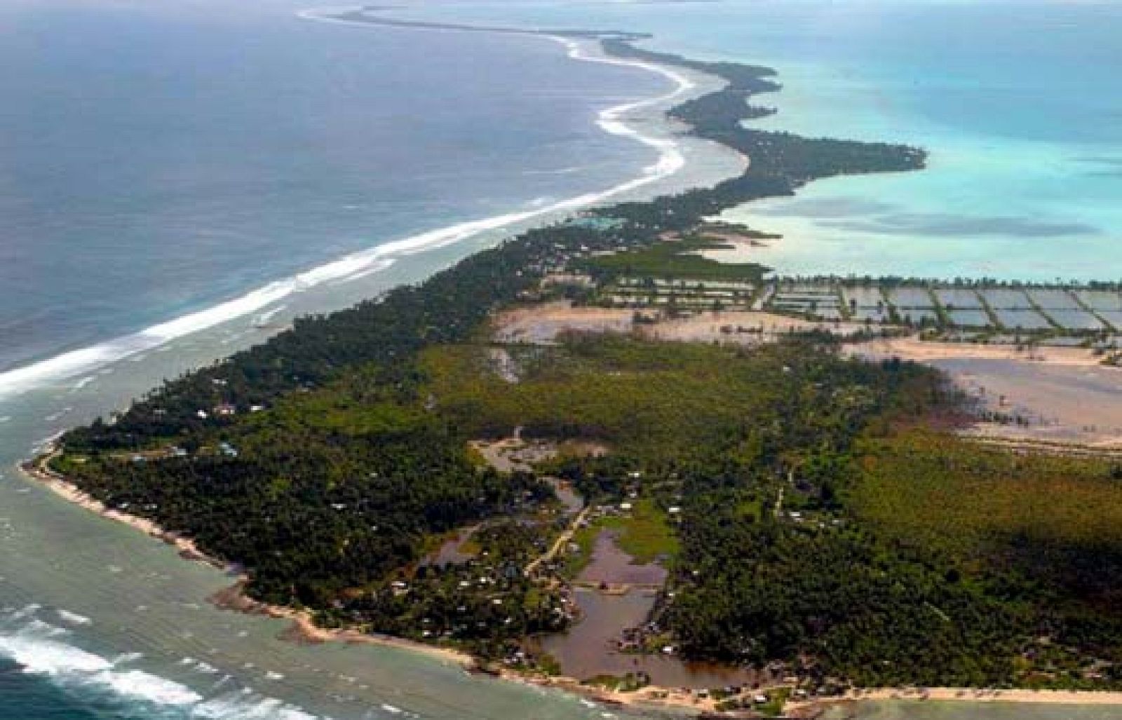 El atolón de Kiribati peligra por la subida del nivel del mar con el cambio climático | Ver
