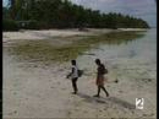 El atolón de Kiribati en peligro