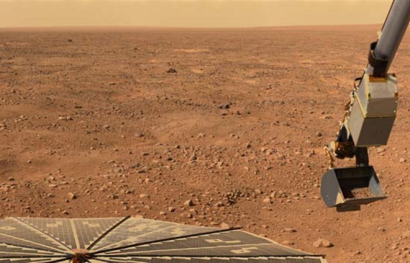 La sonda Phoenix sigue buscando restos de agua en Marte