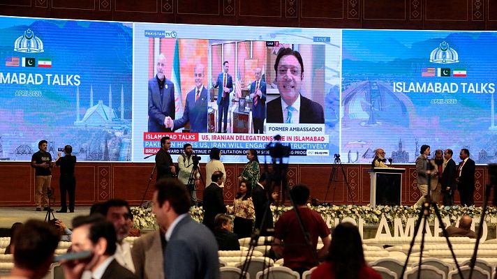 Estados Unidos e Irán negocian en Pakistán un acuerdo de paz | Ver