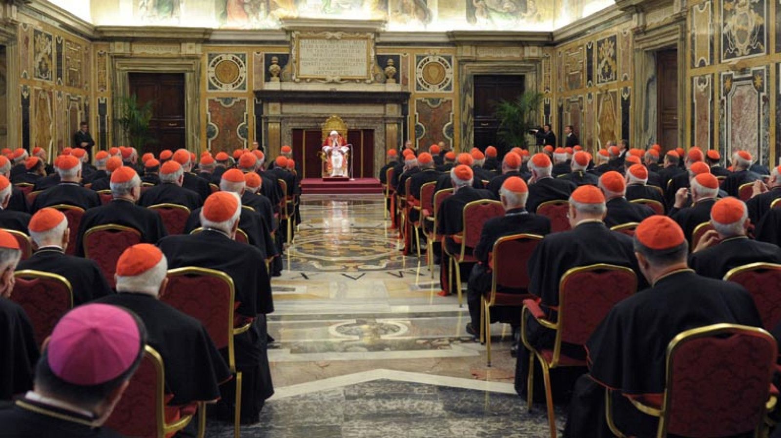 Sin programa: Benedicto XVI se despide de los cardenales | RTVE Play