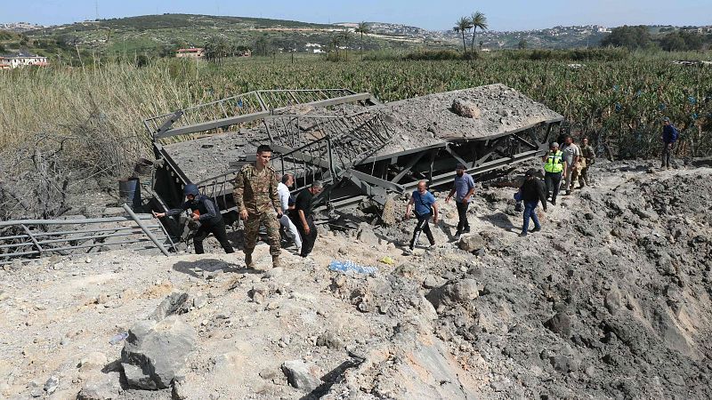 Israel destruye el último puente que comunicaba con el sur del Líbano | Ver ahora