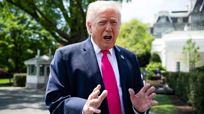 Trump afirma que EE.UU. e Irán podría volver a las negociaciones directas este fin de semana | Ver ahora