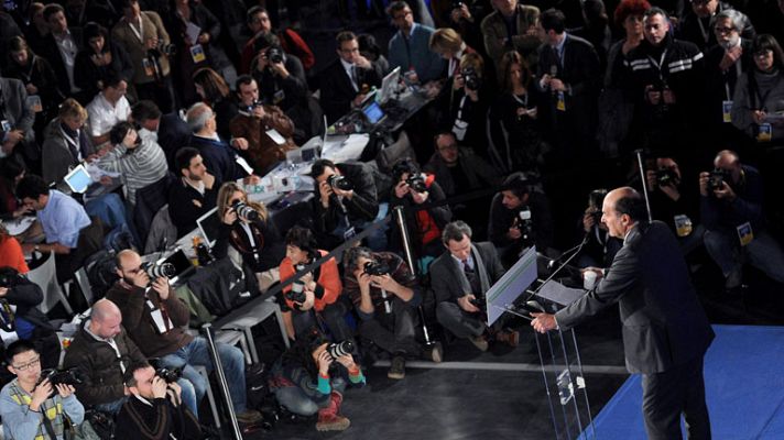 Telediario 1 - Bersani dispuesto a formar gobierno