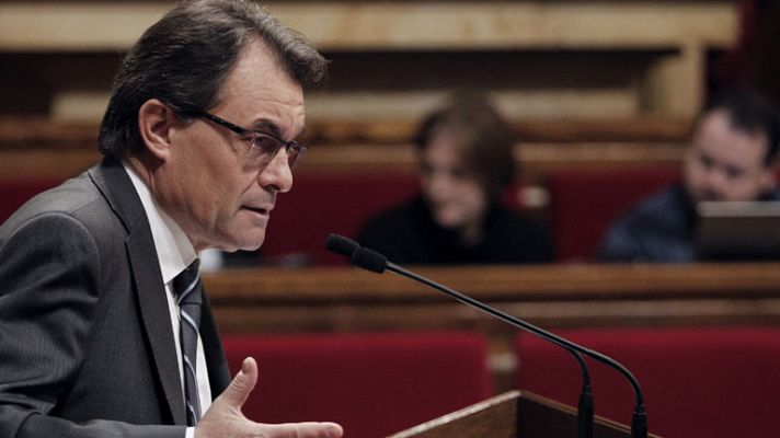 Telediario 1 - Más sobre el derecho soberanista