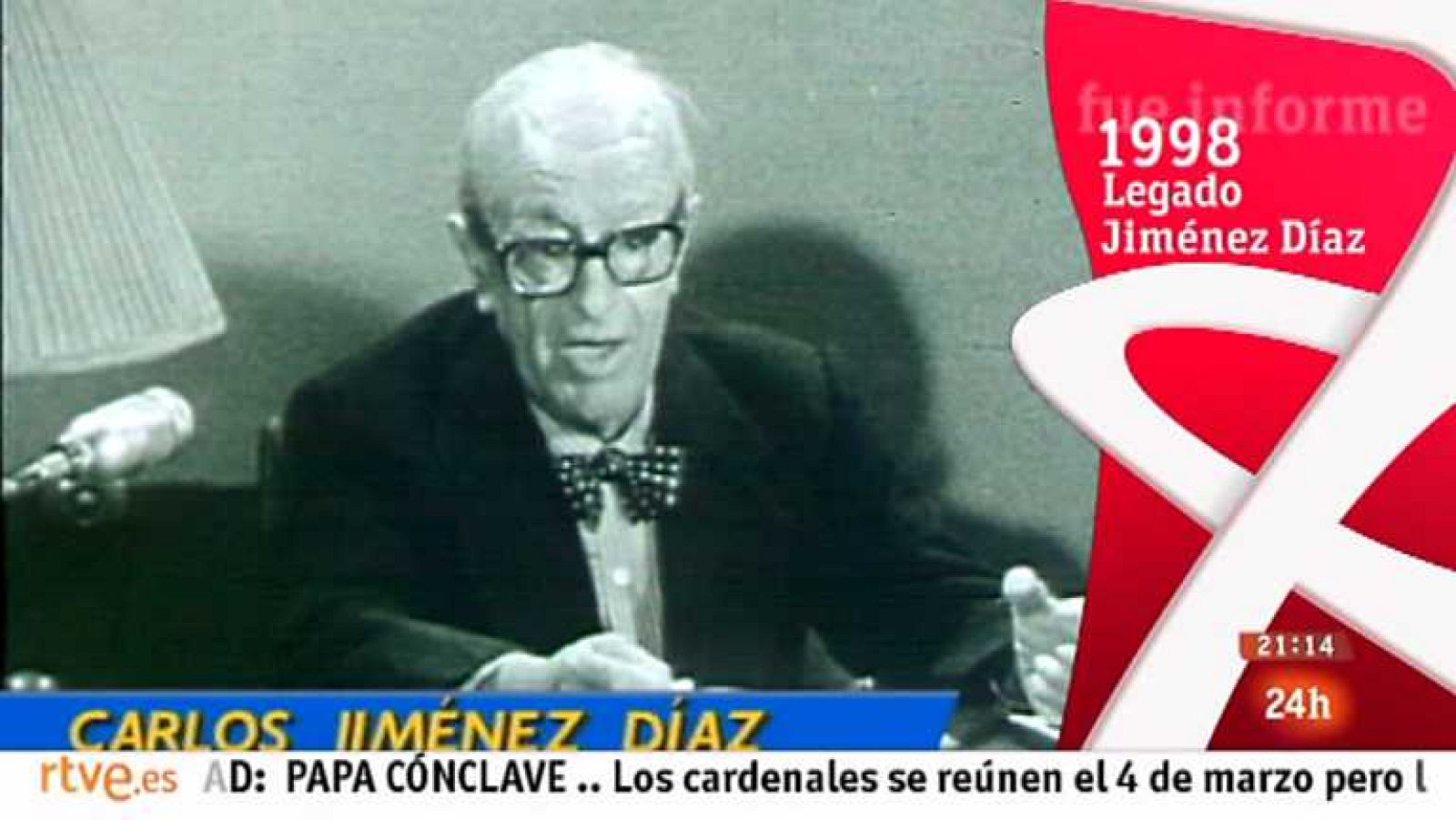 Fue Informe - Legado Jiménez Díaz - Ver ahora