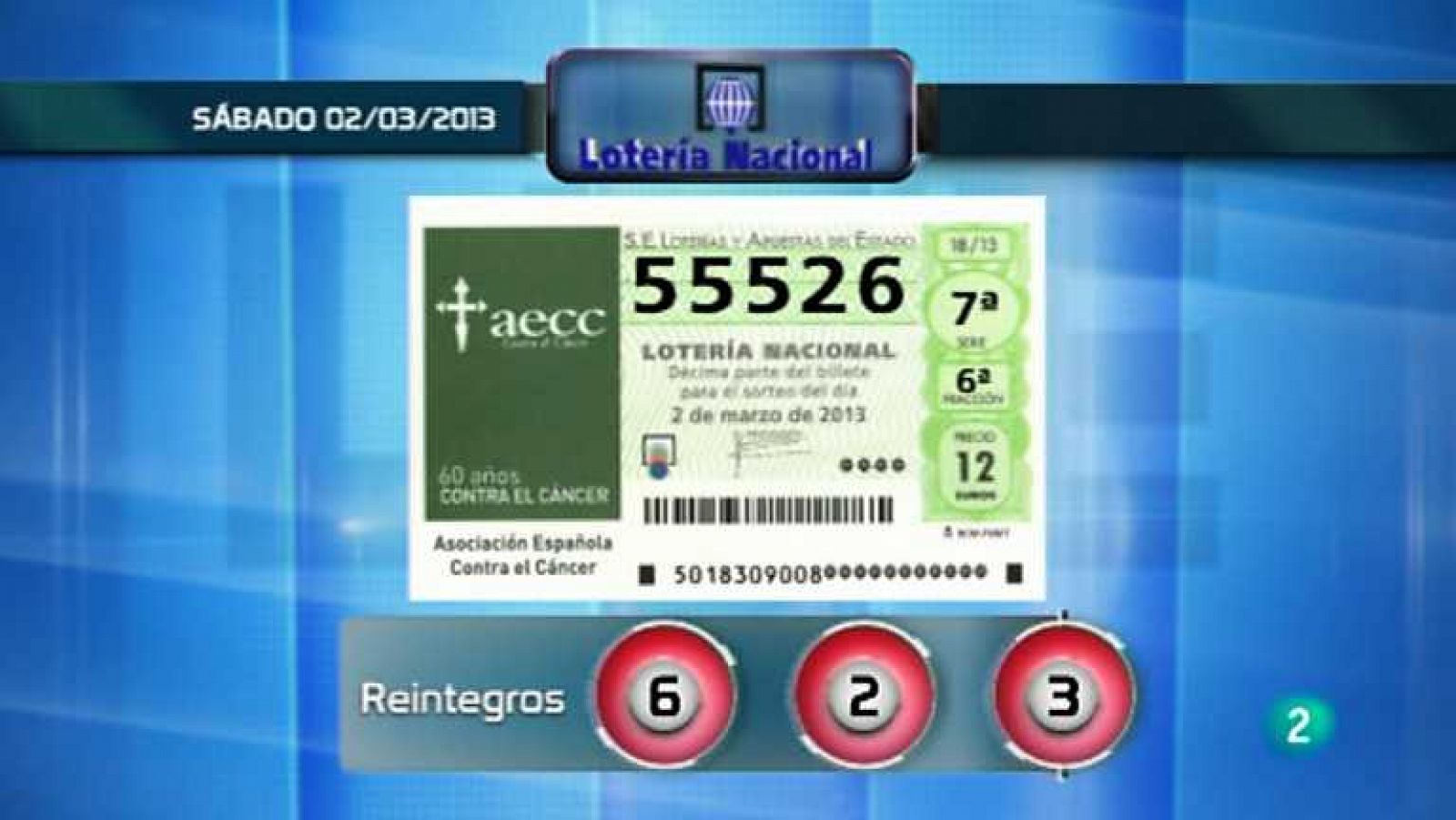 Loterías: Lotería viajera - 02/03/13 | RTVE Play