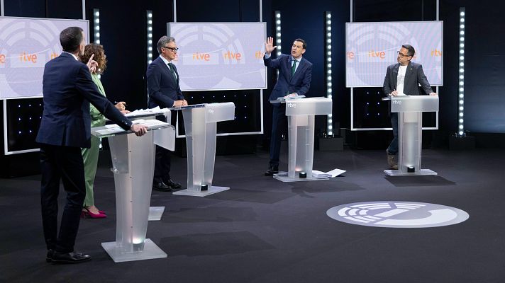 Los candidatos en las elecciones andaluzas se enfrentan por la financiación autonómica - Especiales informativos | Ver