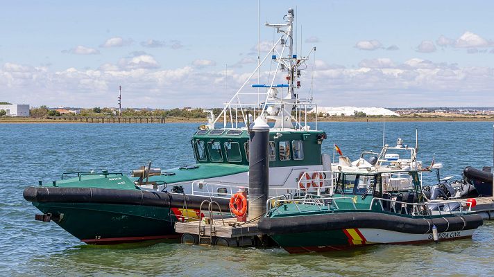 Mueren dos guardias civiles al chocar las patrulleras persiguiendo una narcolancha en Huelva | Ver