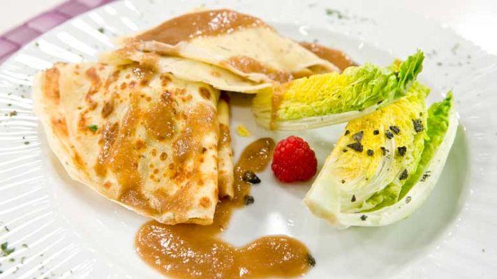 RTVE Cocina - Crepes de Finas Hierbas rellenos