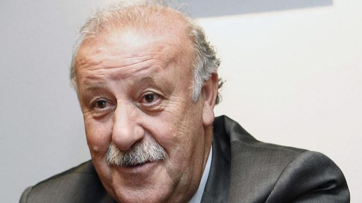 Telediario 1 - Del Bosque analiza el Manchester-Real Madrid