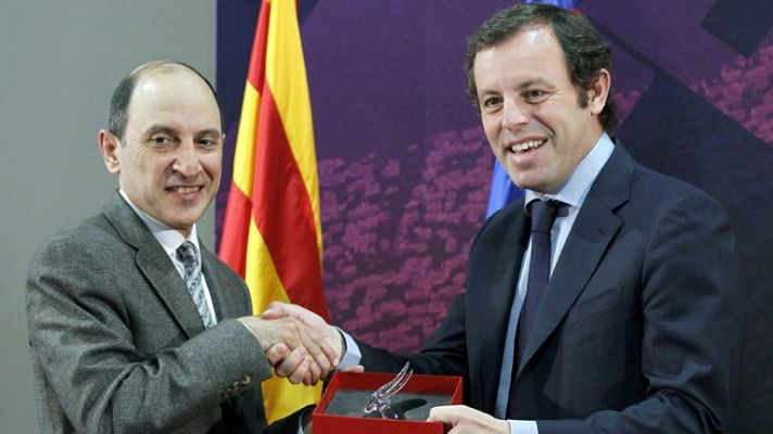 Telediario 1 - Nuevo patrocinador para el FC Barcelona