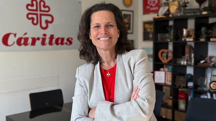 María González, Sec. Gral. Cáritas Española sobre el papa: \"Visibilizar lo invisible\" - RTVE Noticias Vídeo | Ver